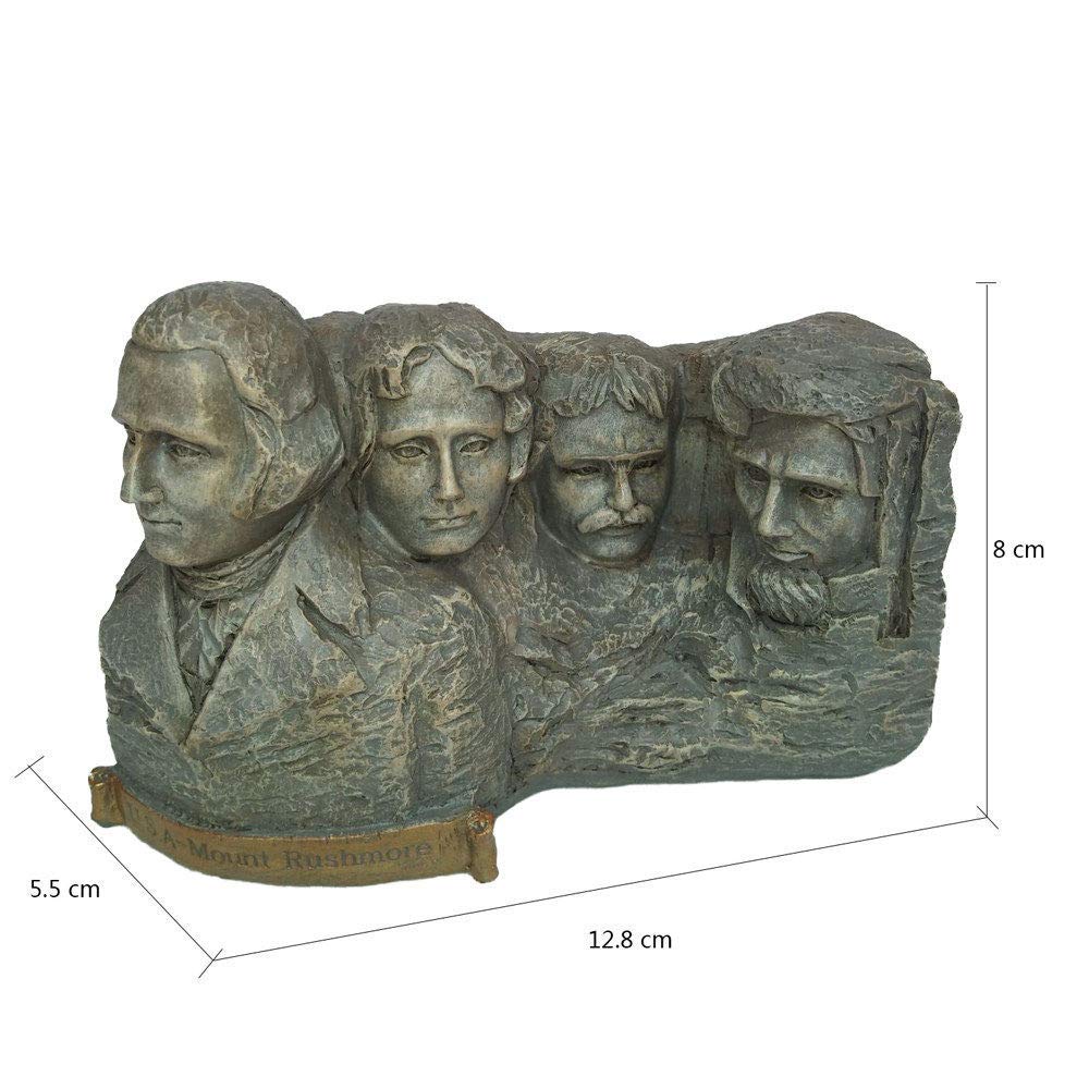Mount Rushmore Skulptur Aus Kunstharz - Deko Für Zuhause & Sammlerstück