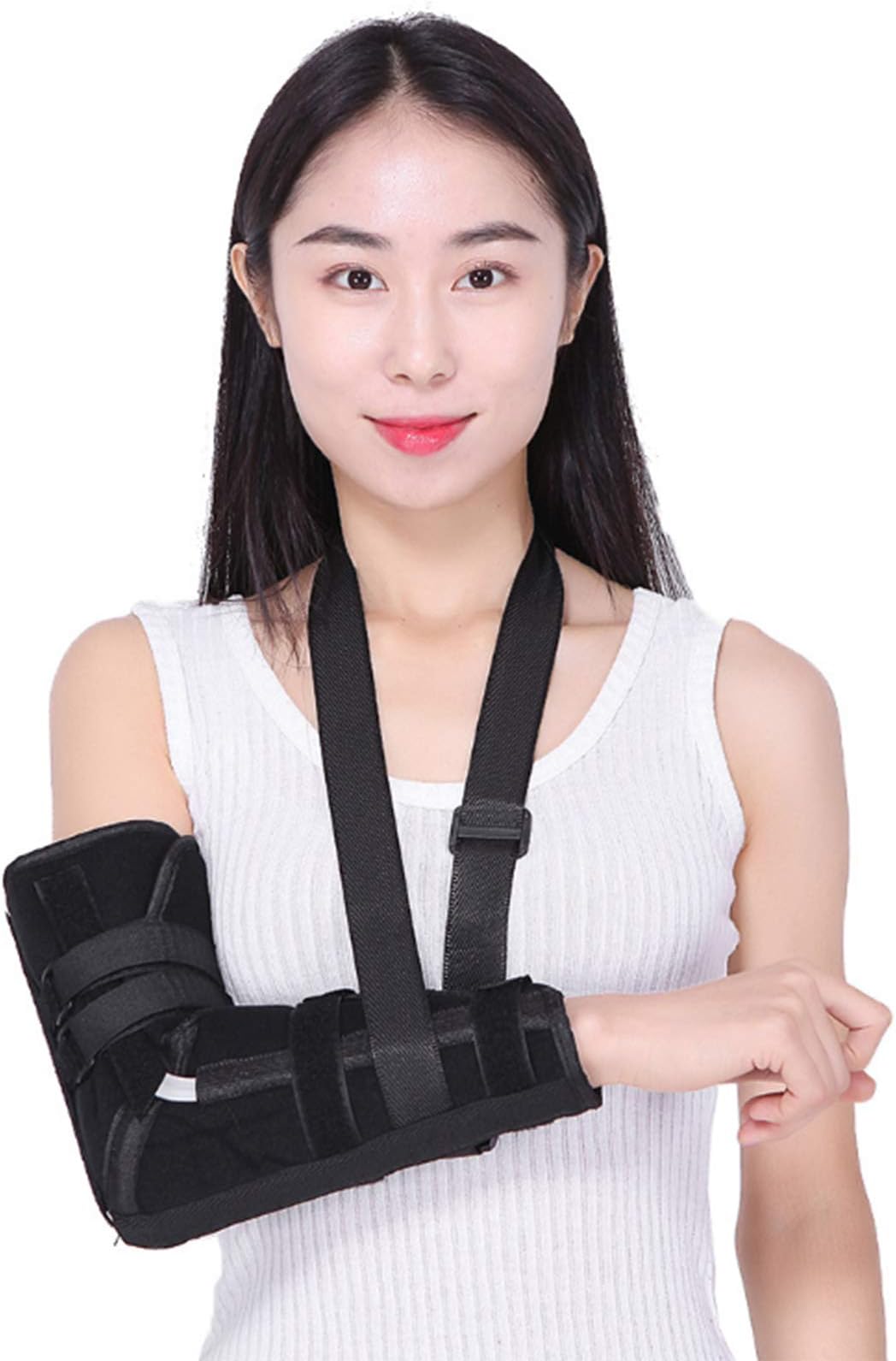 Adjustable Elbow Joint Fixation Brace, Rehabilitation Brace for Upper Limb Fractures, Correction Orthosis, Forearm Slings Suitable for Fractures And Sprained Wrists