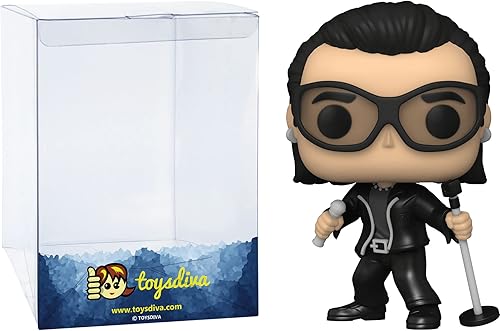 Bono P o p ! Rocks - Figura de vinilo con 1 protector gráfico compatible con 'ToysDiva' (271-64033 - B)