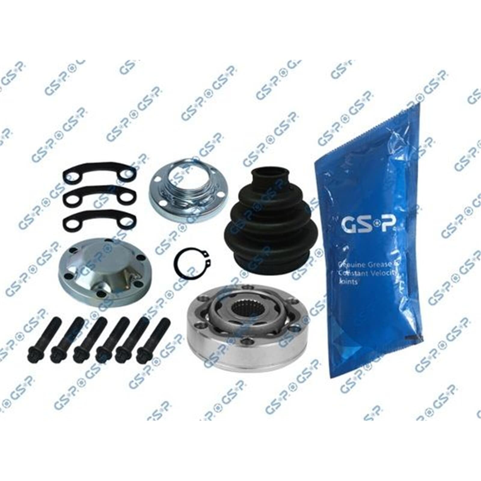 GSP Juego de articulación árbol de transmisión 635025 Junta Homocinética Compatible con BMW 3 Touring E91 3 Sedán E90 5 Sedán E60 5 Touring E61 1 Hatchback E87