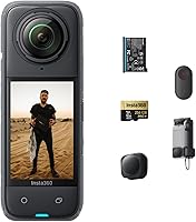 Vista 15 de Insta360 X4 Paquete de Resistencia - Cámara de acción impermeable 360 de 8K, video de gran angular de 4K, palo invisible para selfies, protectores
