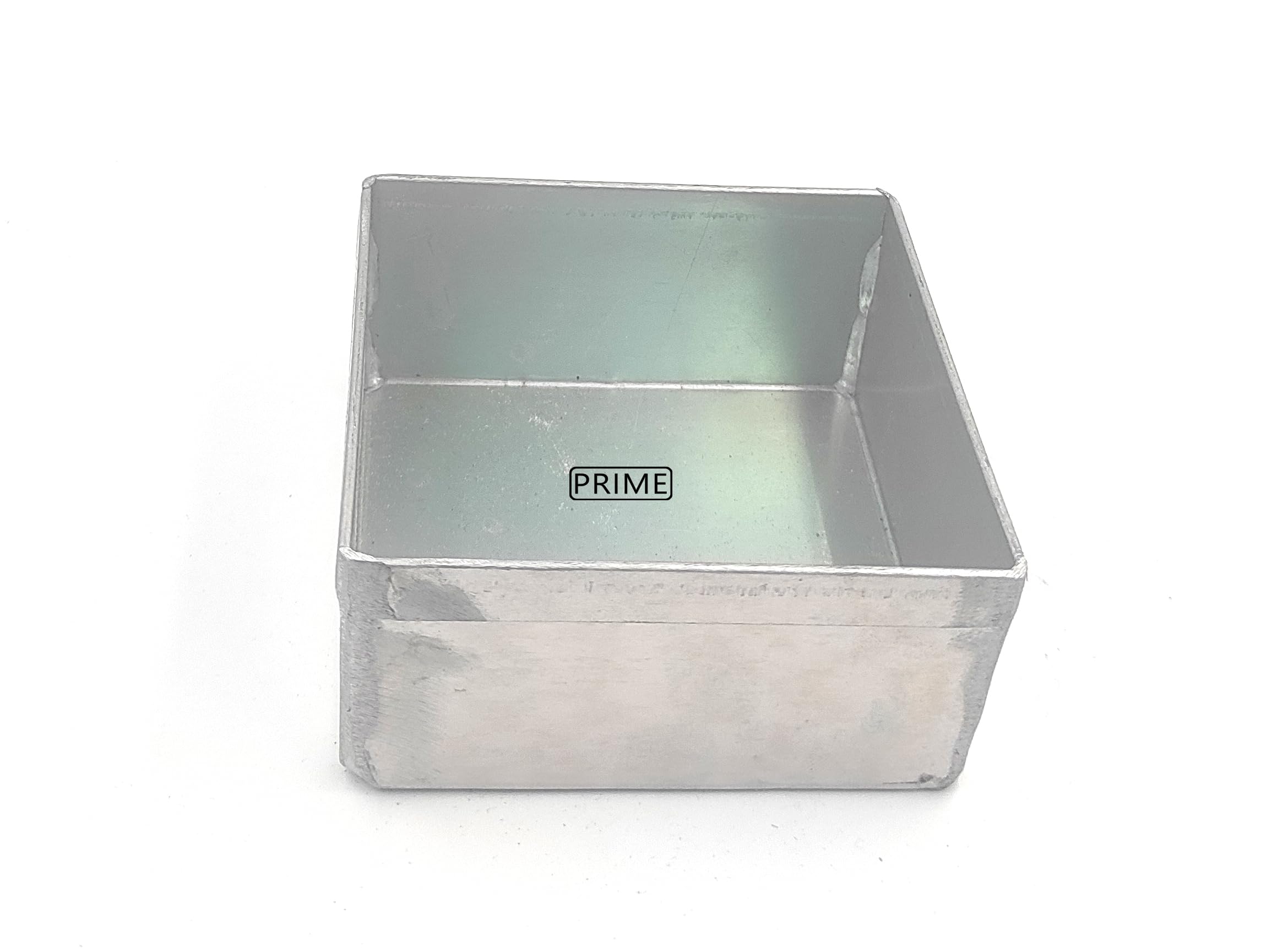 Aluminum Square Cake Tray - 4 Inch Baking Mould -2