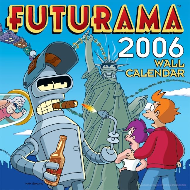 Futurama 2006 Wall Calendar
