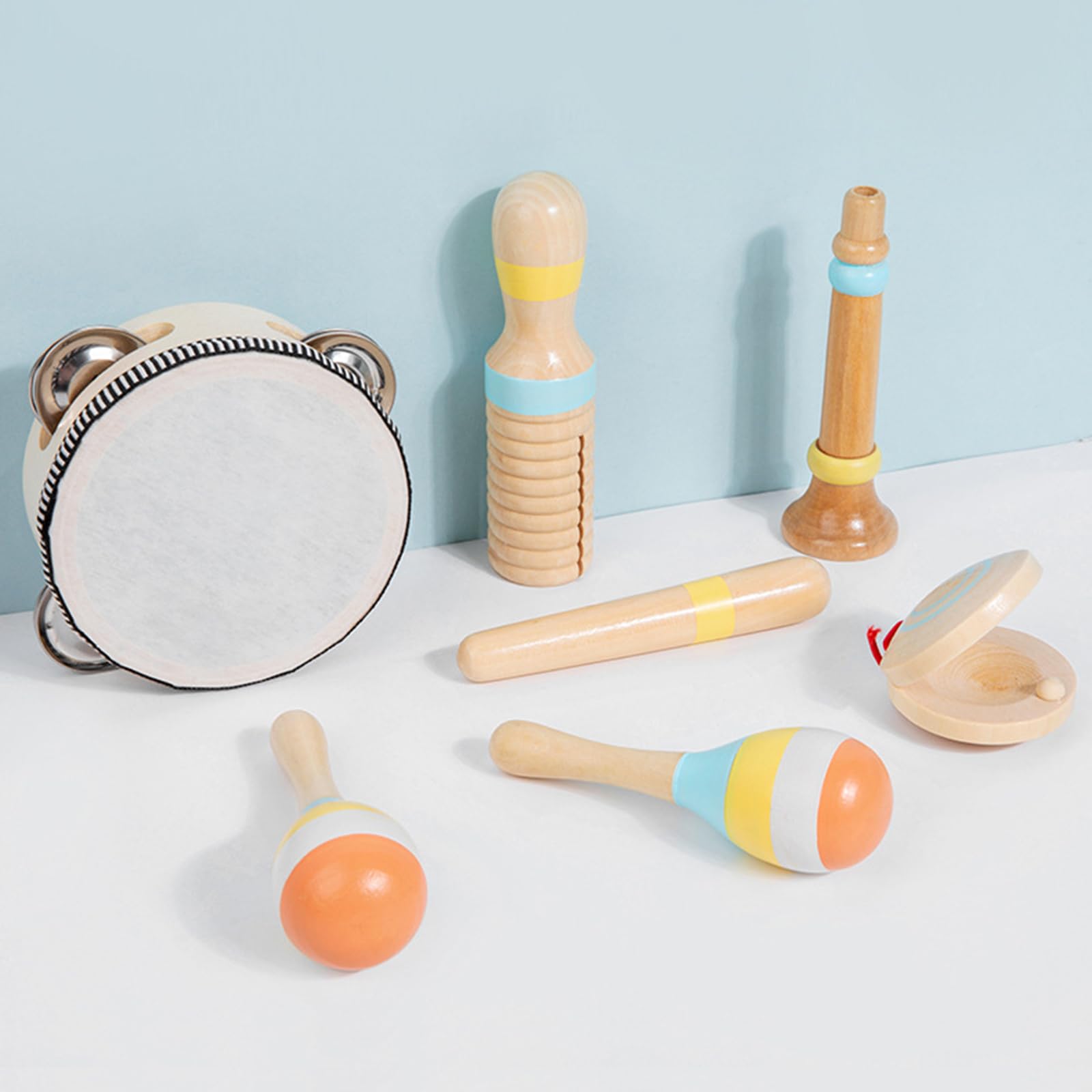 Musikinstrumente Spielzeug Aufklärung Kleinkind Holz Schlaginstrumente für Kleinkind Musik Erkundung Tragbares Musikspielzeug