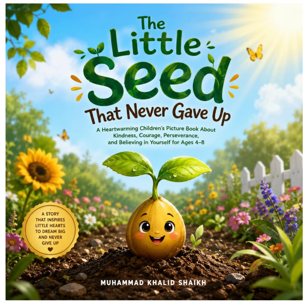 The Little Seed That Never Gave Up: A Heartwarming Children's Picture Book About Kindness, Courage, Perseverance, and Believing in Yourself for Ages 4–8