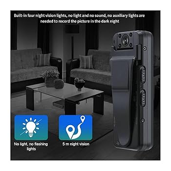 隠しカメラ ボイスレコーダーボディカメラ A8ボディ着用カメラWifi HD 隠しカメラ ボイスレコーダーボディカメラ A8ボディ着用カメラ