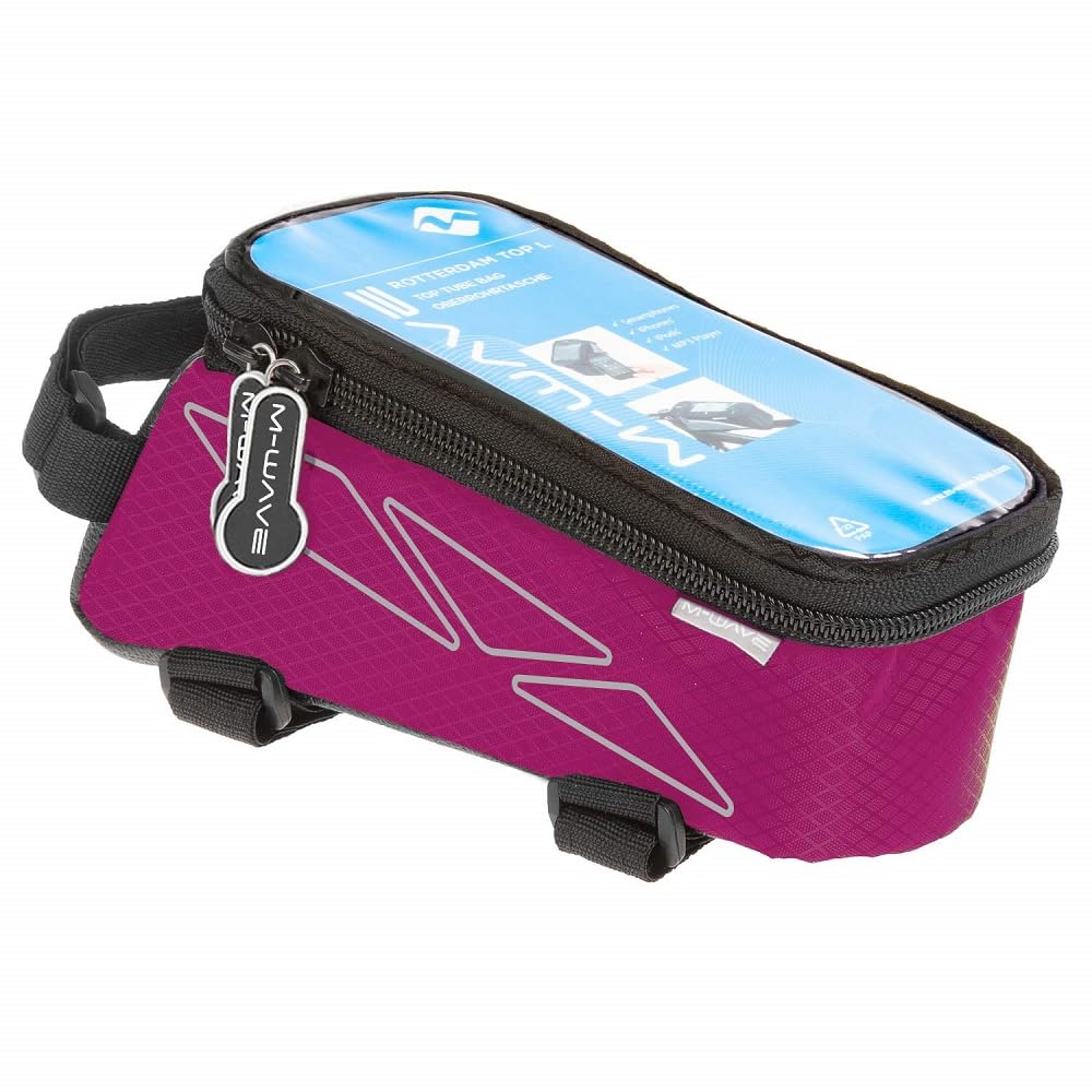 M-Wave Rotterdam L Top Tube Bag - Pink