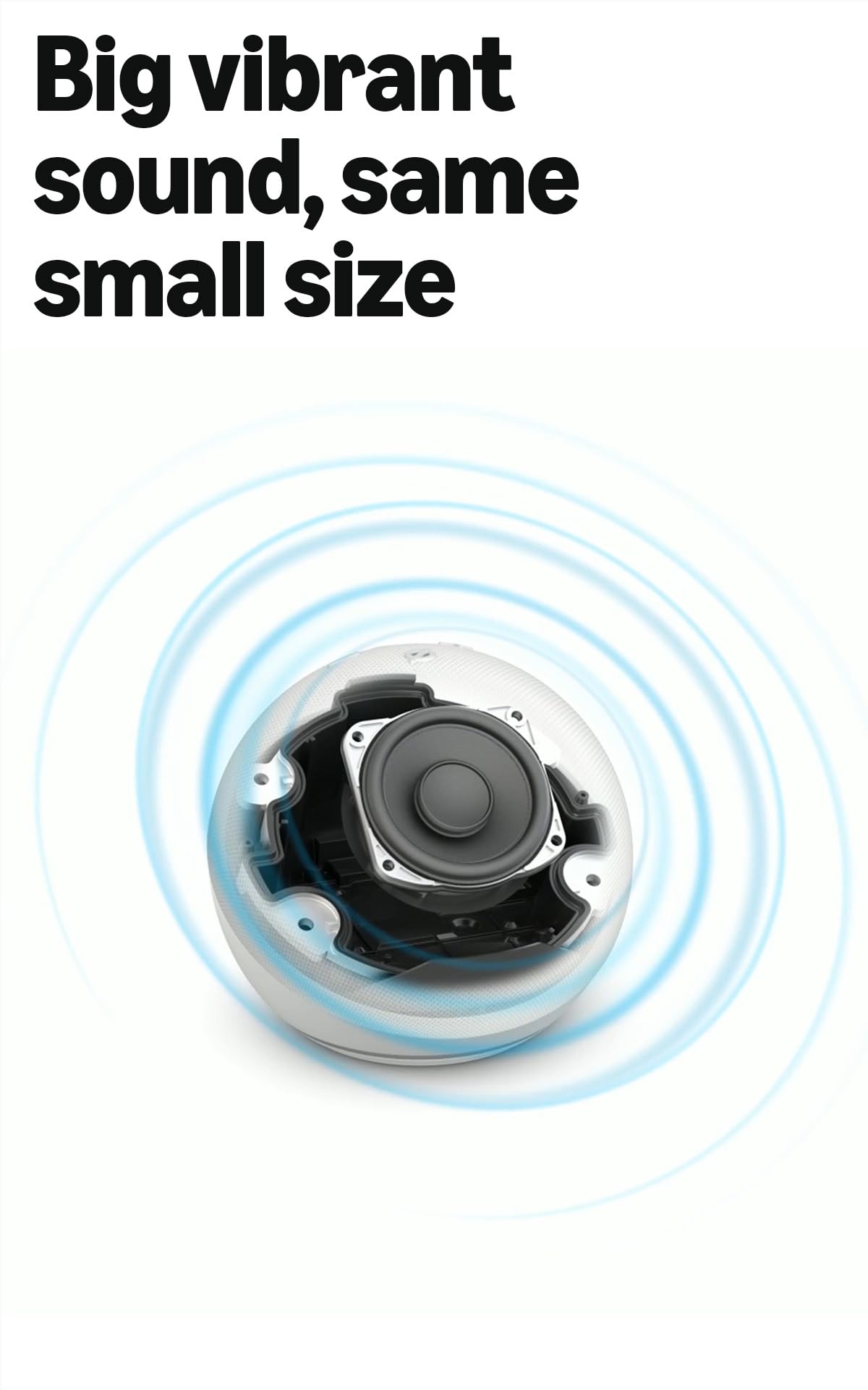 Amazon Echo Dot (newest model), Vibrant sounding Alexa speaker, Great for bedrooms, dining rooms and offices, Glacier White