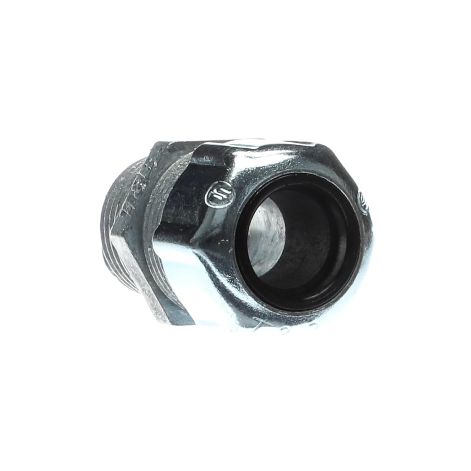 Thomas & Betts 2522 1/2" Liquidtight Strain Relief Cord Connector, Straight, Cord Range 0.375 to 0.500", Die Cast Zinc, 25 Pack