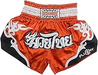 Vista 192 de Fluory - Pantalones cortos de lucha para muay thai, shorts de MMA, ropa de entrenamiento para lucha en jaula, grappling, artes marciales, kickboxing
