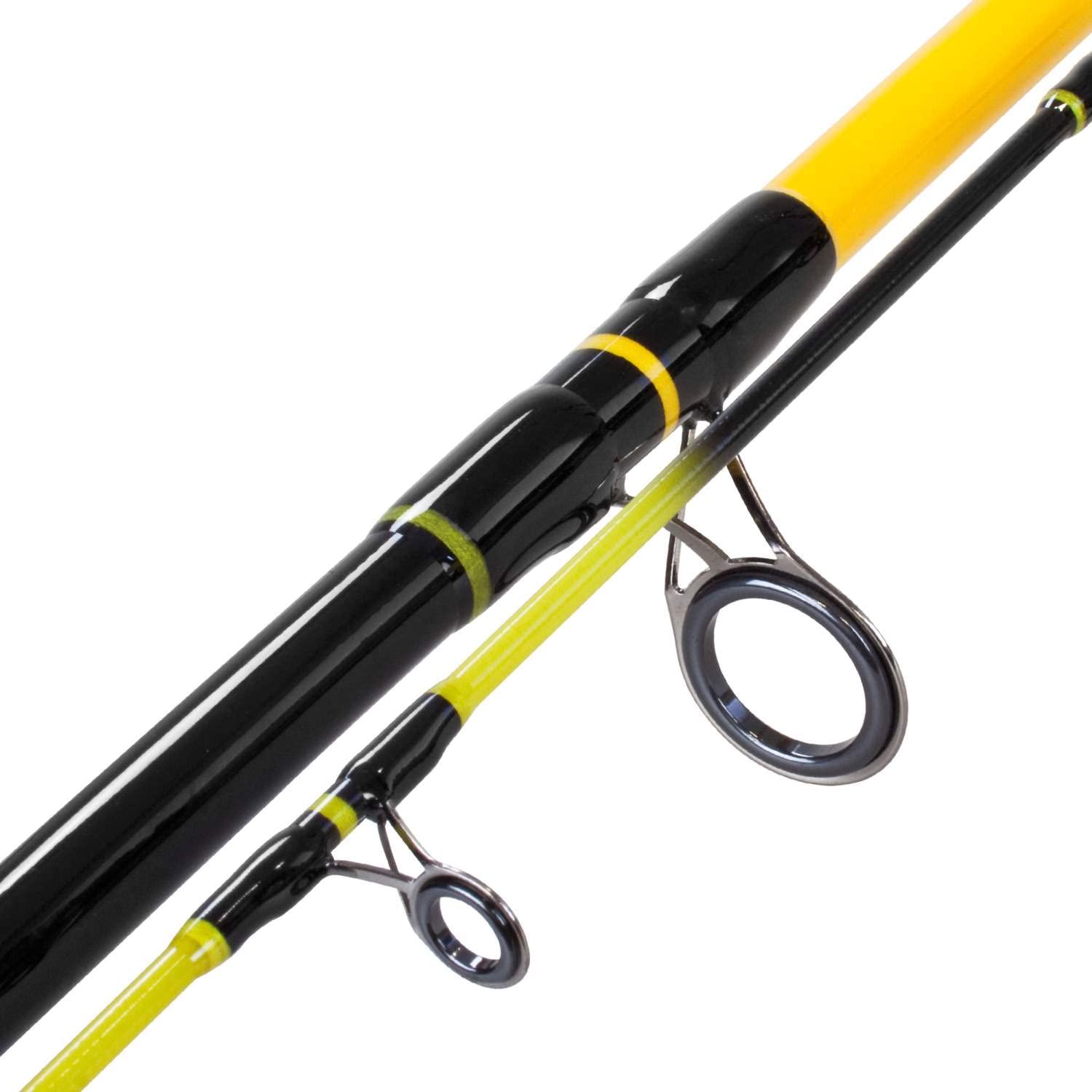 Unbreakable Special Pilk Meeresrute | Nahezu unzerstörbar, Glasfaserblank mit SIC-Ringen, Salzwasserfest, Für Ostsee & Norwegen, 2,40m & 2,70m, 120g/160g