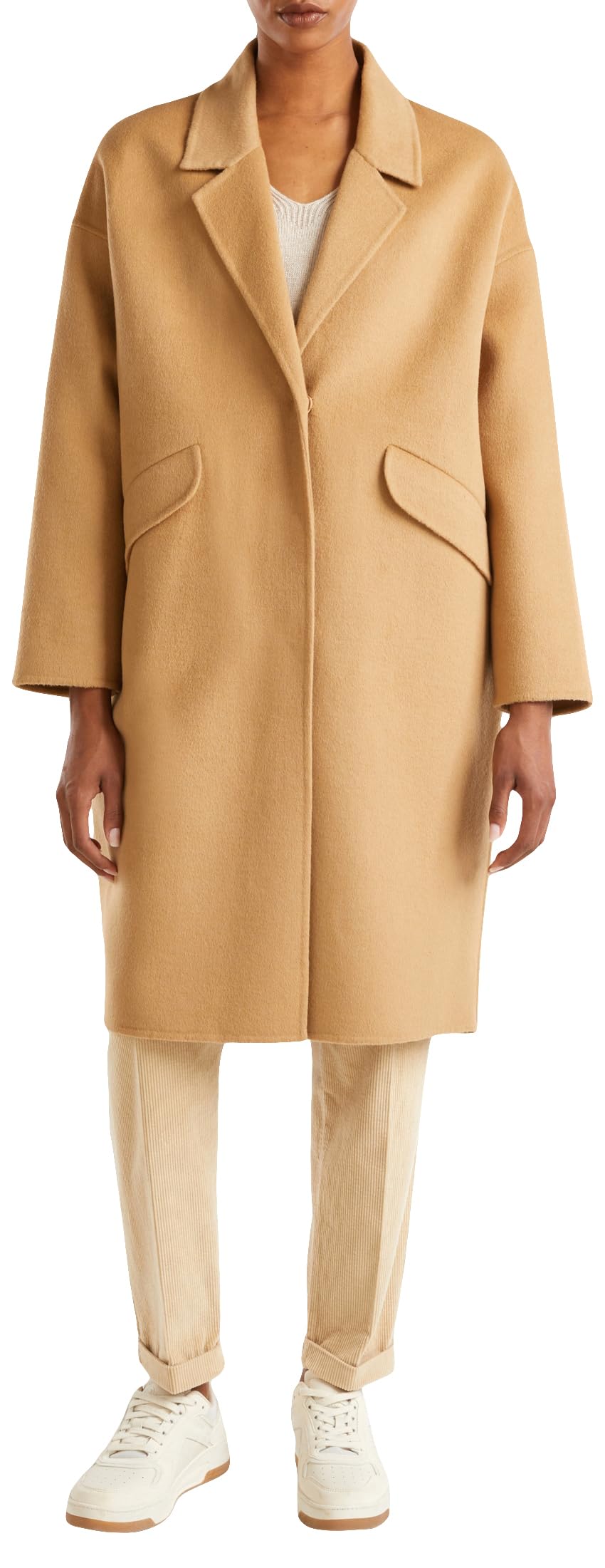 United Colors of Benetton Płaszcz Kobiety Płaszcz 28f7dn06b