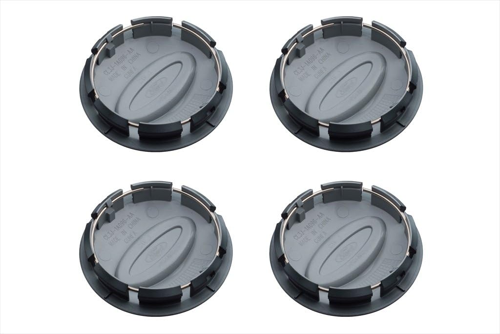 Ford 2012-2014 F150 Black 20" Inch Alloy Rim Wheel Hub Cover Center Caps Set OEM