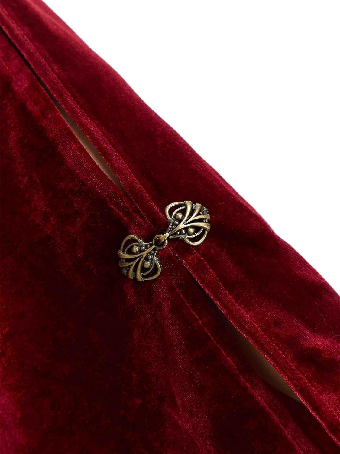 miccostumes Women's Costume Evil Witch Cosplay Velvet Renaissance Dress with Belt