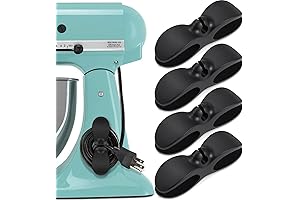 3M Command Hooks Clear: Declutter Your Kitchen Appliances with Premium Cord Management