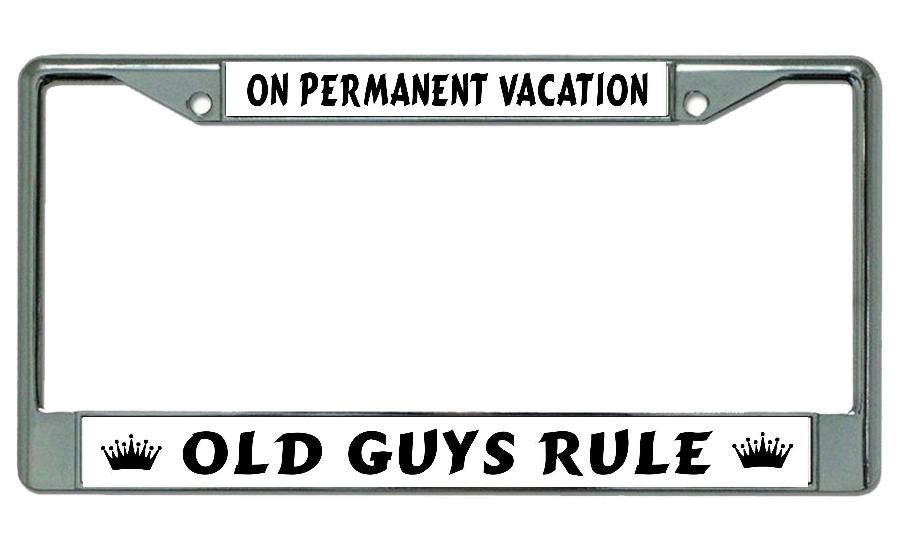 Old Guys Rule License Plates