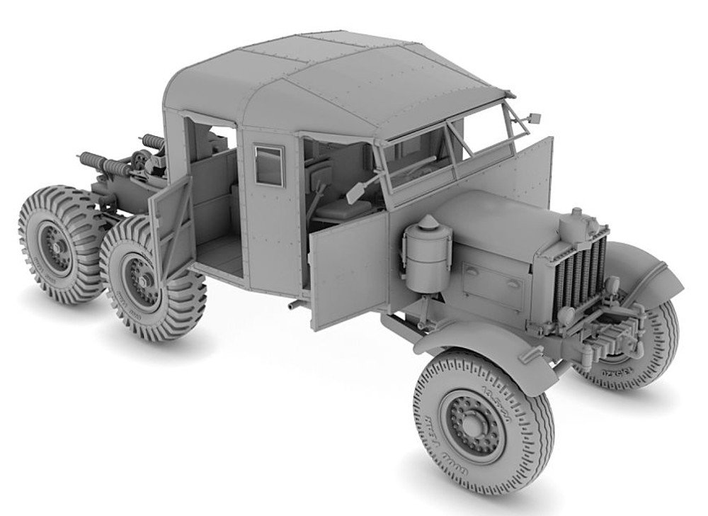 プラモデル戦車AFV完成品1/35スキャメルパイオニア重砲牽引トラクターR100 プラモデル戦車AFV完成品1/35スキャメルパイオニア重砲牽引