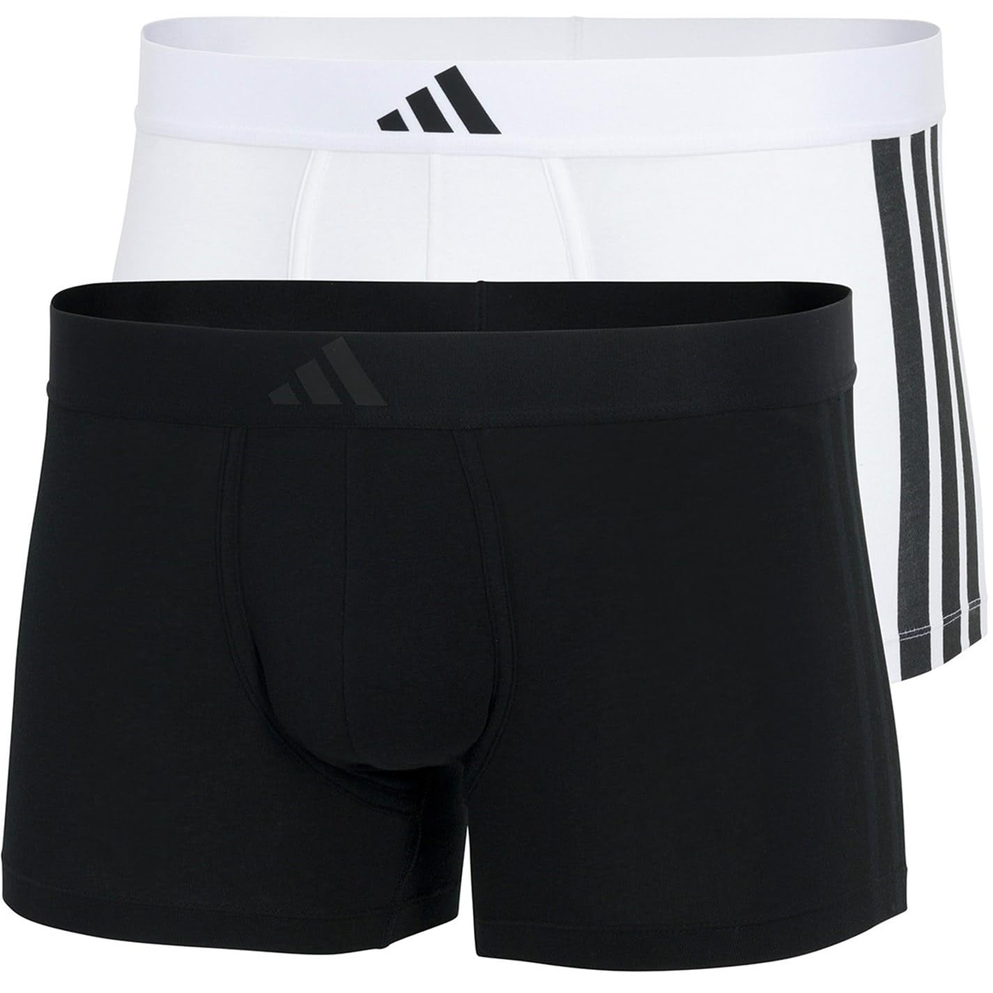 adidas Mens 3 Pack Boxers Assorted S