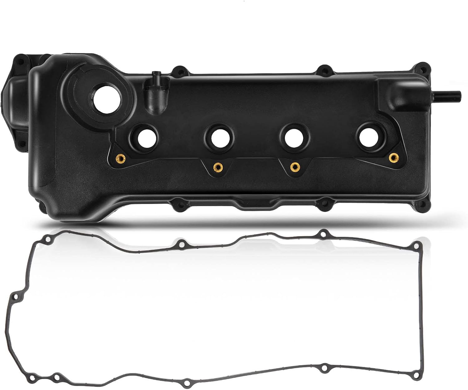 A-Premium Engine Valve Cover, with Gasket, Compatible with Nissan Sentra 2000 2001 2002, L4 1.8L DOHC