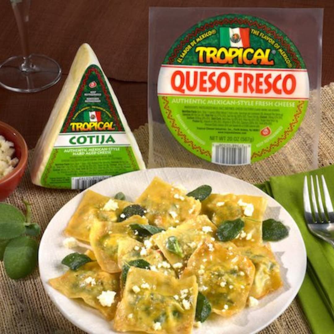Buy Tropical Queso Cotija Authentic Mexican Style Mild & Spicy Hard