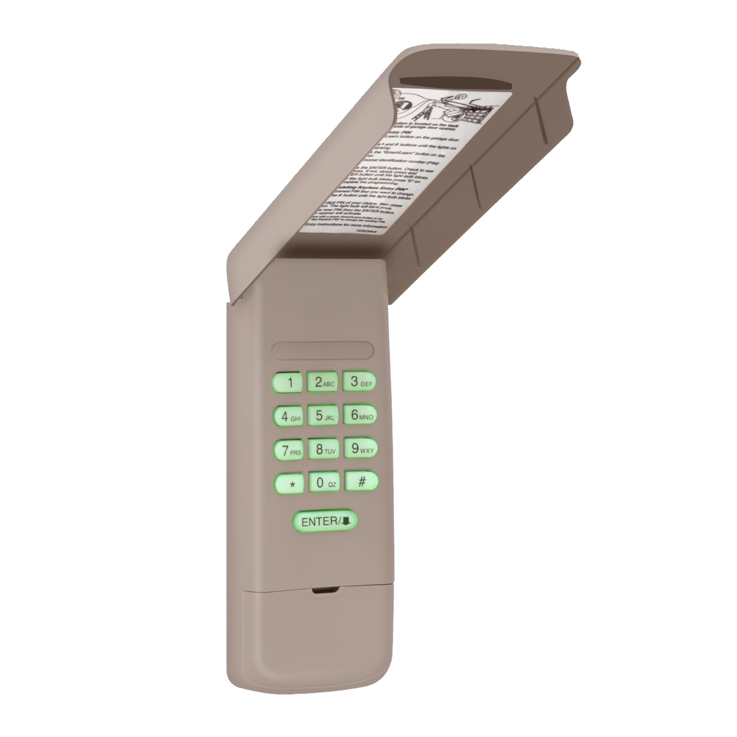 878Max Wireless Universal LiftMaster Garage Door Opener Keypad【12-Year-Warranty】