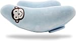 Adjustable Baby Head Neck Support Pillow,Baby Travel Pillow Cushion for Car Seat,Stroller Headrest Pillow for Infants,Head and Neck Support Pillow for Pushchair, Blue