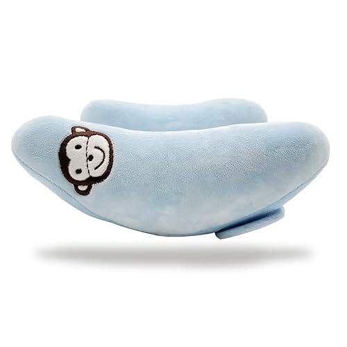 Miniatura 7 de StoHua Almohada ajustable de apoyo para cabeza y cuello de bebé, cojín de viaje para asiento de automóvil, almohada de reposacabezas de cochecito