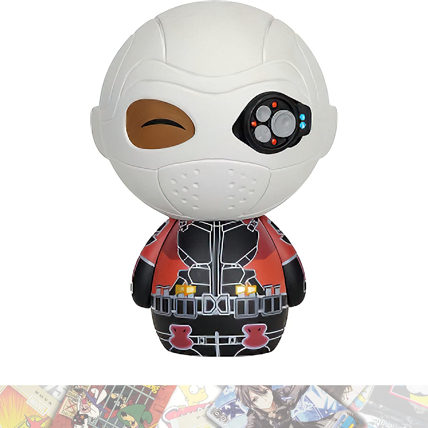 Deadshot: Fun ko Dorbz Vinyl Figurine Bundle with 1 Comics Theme Compatible Trading Card (164 - 09008)