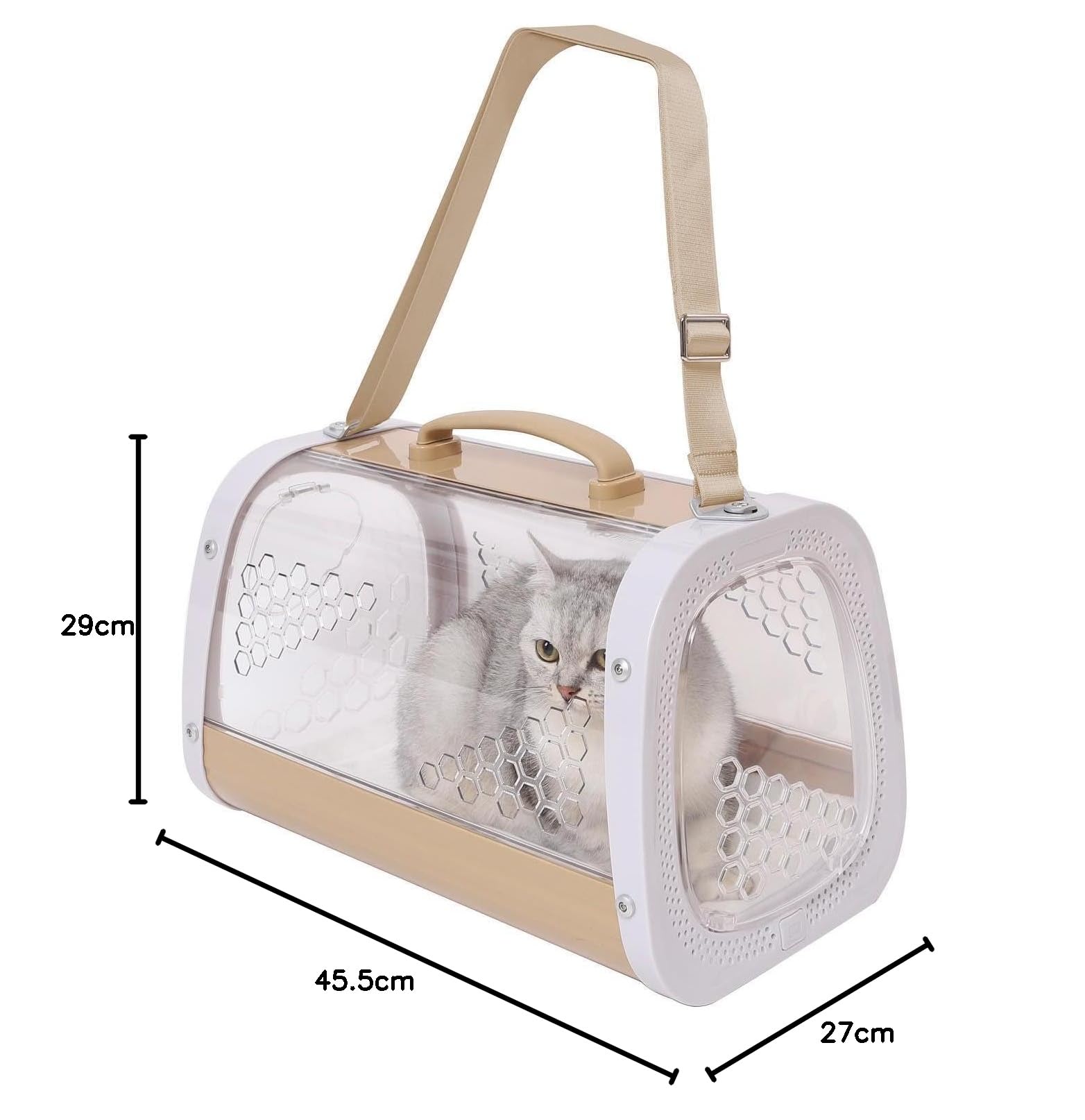 M-PETS - MPETS Honey Sac Transport - 59.1 x 38.1 x 35.4 cm - Café