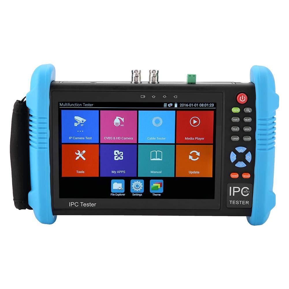 IPC-9800 Plus Serie 7 IP CCTV Tester4K H.265 TVI CVI AHD analógico AC 100-240V (IPC-9800-Plus)