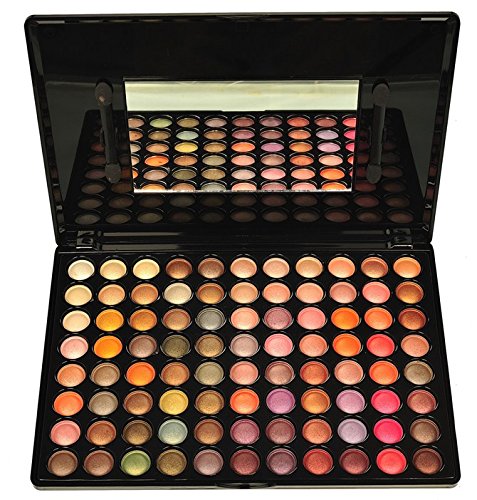 BLUETTEK 88 Colors Eyeshadow Makeup Palette - Shimmer Metal Color Series (# 5 Color)