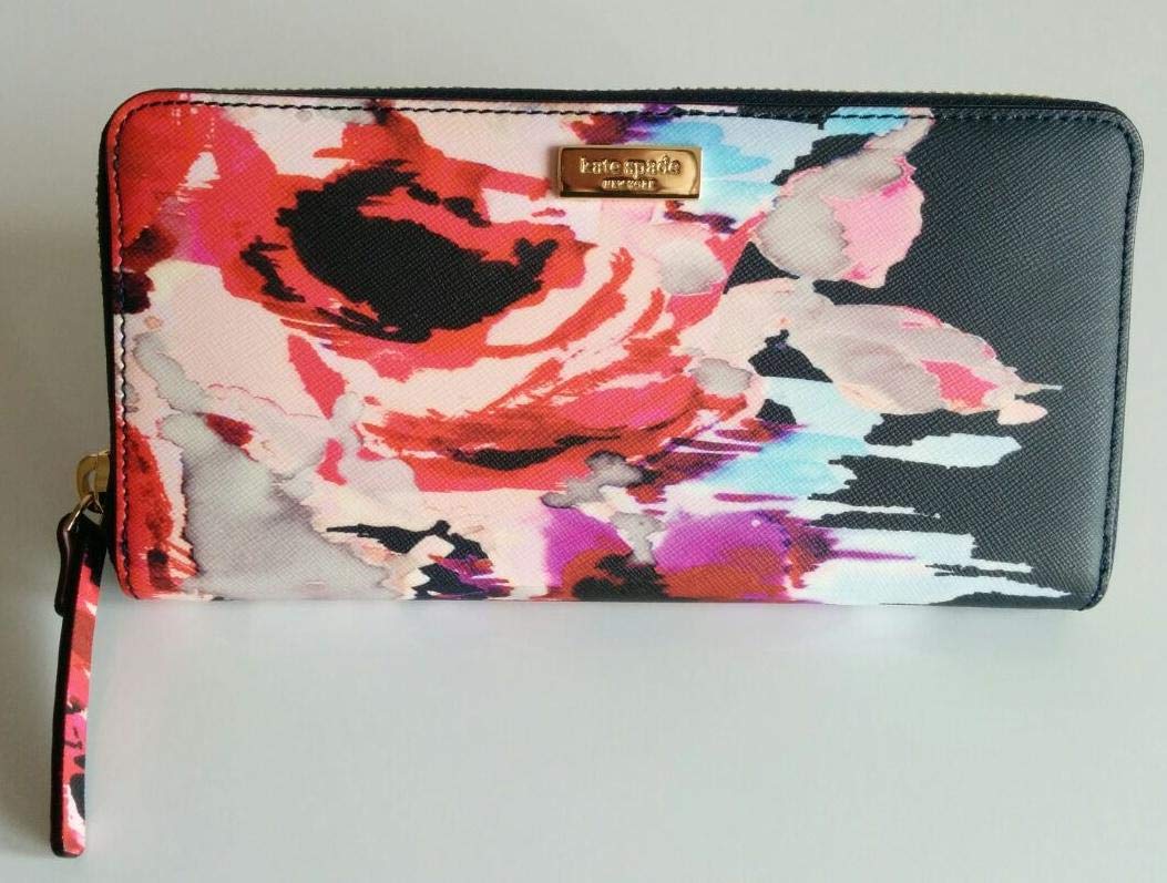Kate Spade New Yorkwlru2680 594 Laurel Way Printed Neda Zip