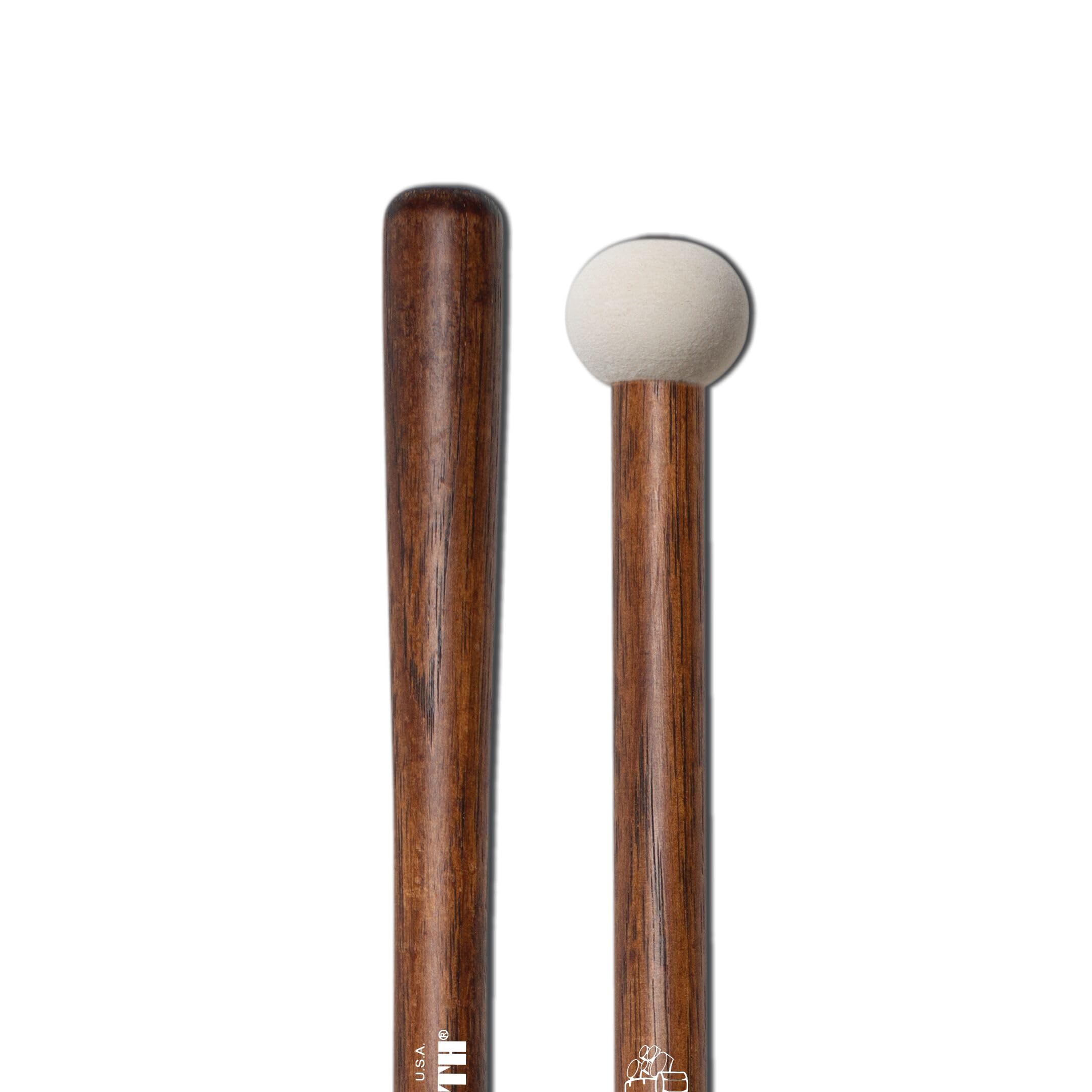 Vic FIrth - Corpsmaster® Series Bass Drum Mallet - MB0H - Heavy - Extra Small Head