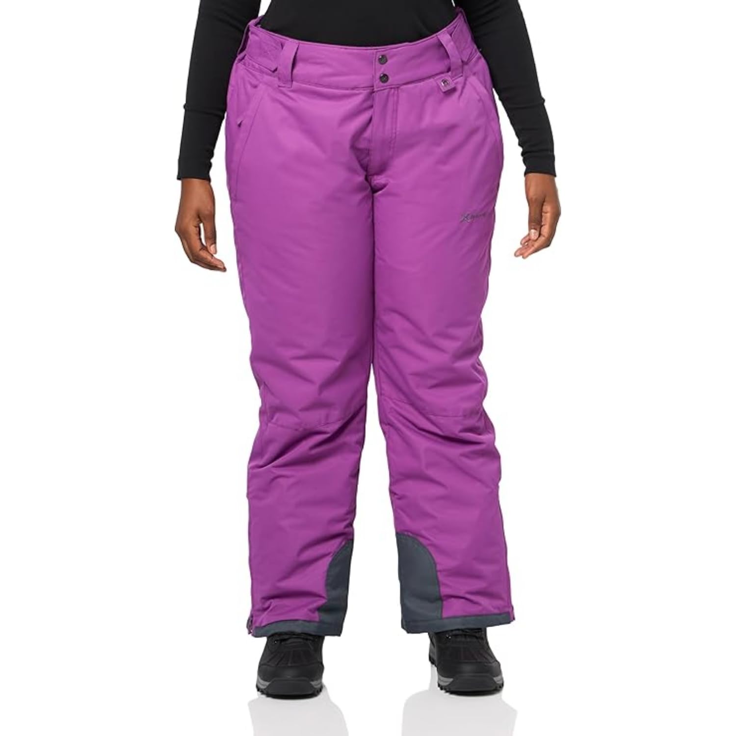ARCTIX Women's Snow Sports Insulated Cargo Pants, Amethyst, Small (4-6) Regular