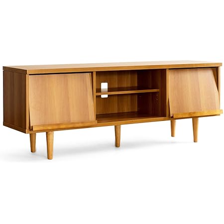 Amazon エア リゾーム テレビ台 ローボード 150cm幅 テレビボード おしゃれ 木製 北欧 モダンテレビラック Espera エスペラ ライトブラウン ローボード テレビ台 オンライン通販