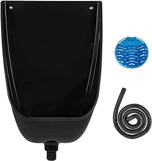 Düvkori® Plastic Urinals For Men,Black,Urinals For Men,Urinal,Male Urinal,Urinals,Outdoor Toilet,Mens Urinal,Urinal For Men,Waterless Urinal,Urine Diverter,Urinals For Men Bathroom,Urinals Large
