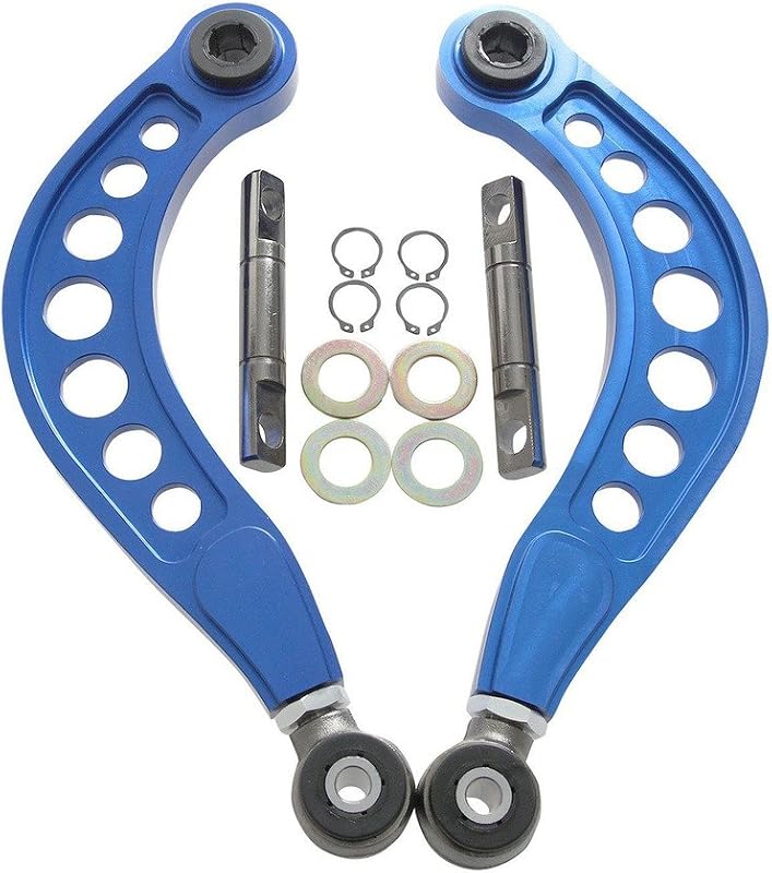 Kit de cambagem superior traseiro ajustável BLACKHORSE-RACING para Honda Civic 2006–2015 – 2 unidades