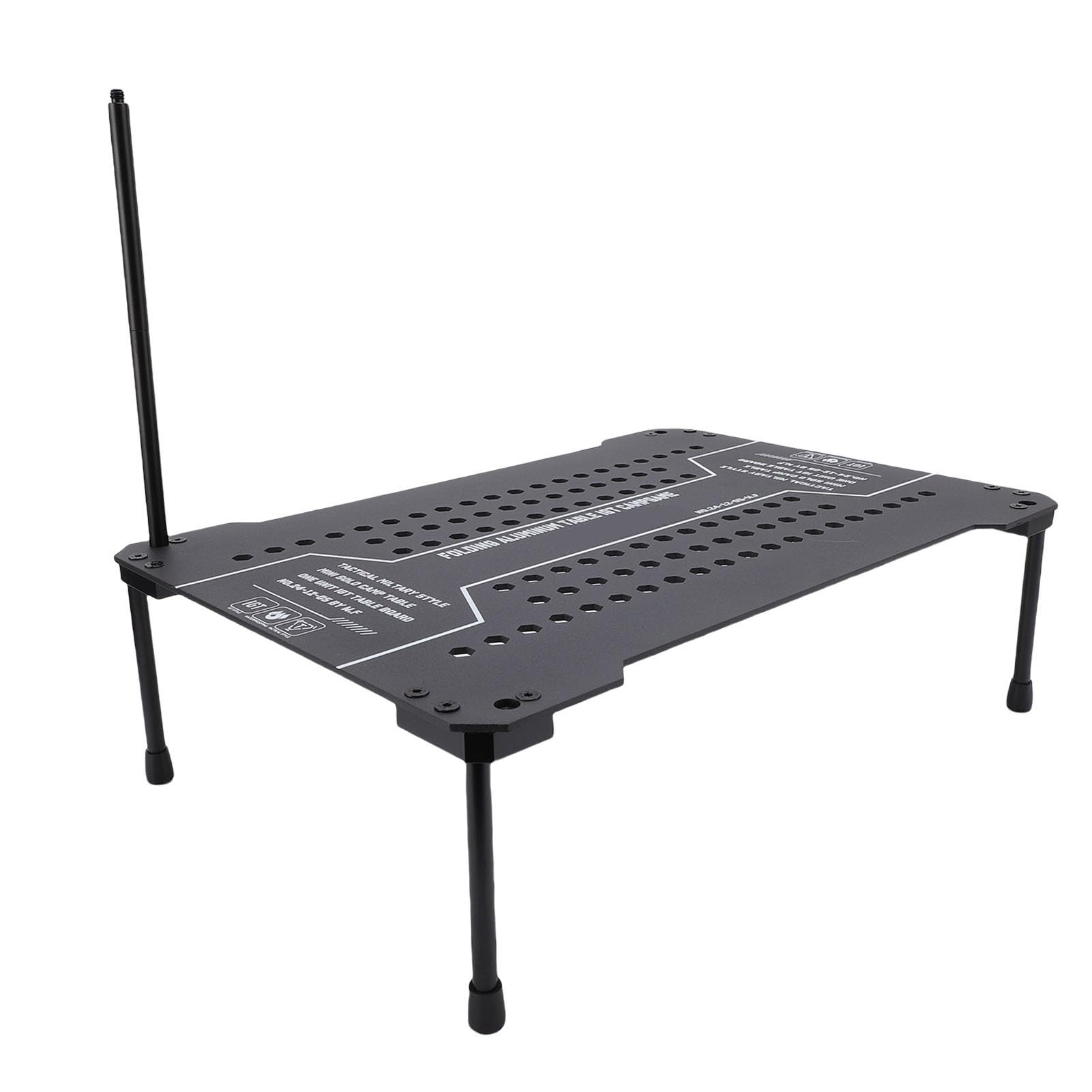 Jeanoko Mesa de Camping Mesa de Barbacoa Portátil Plegable Duradera para