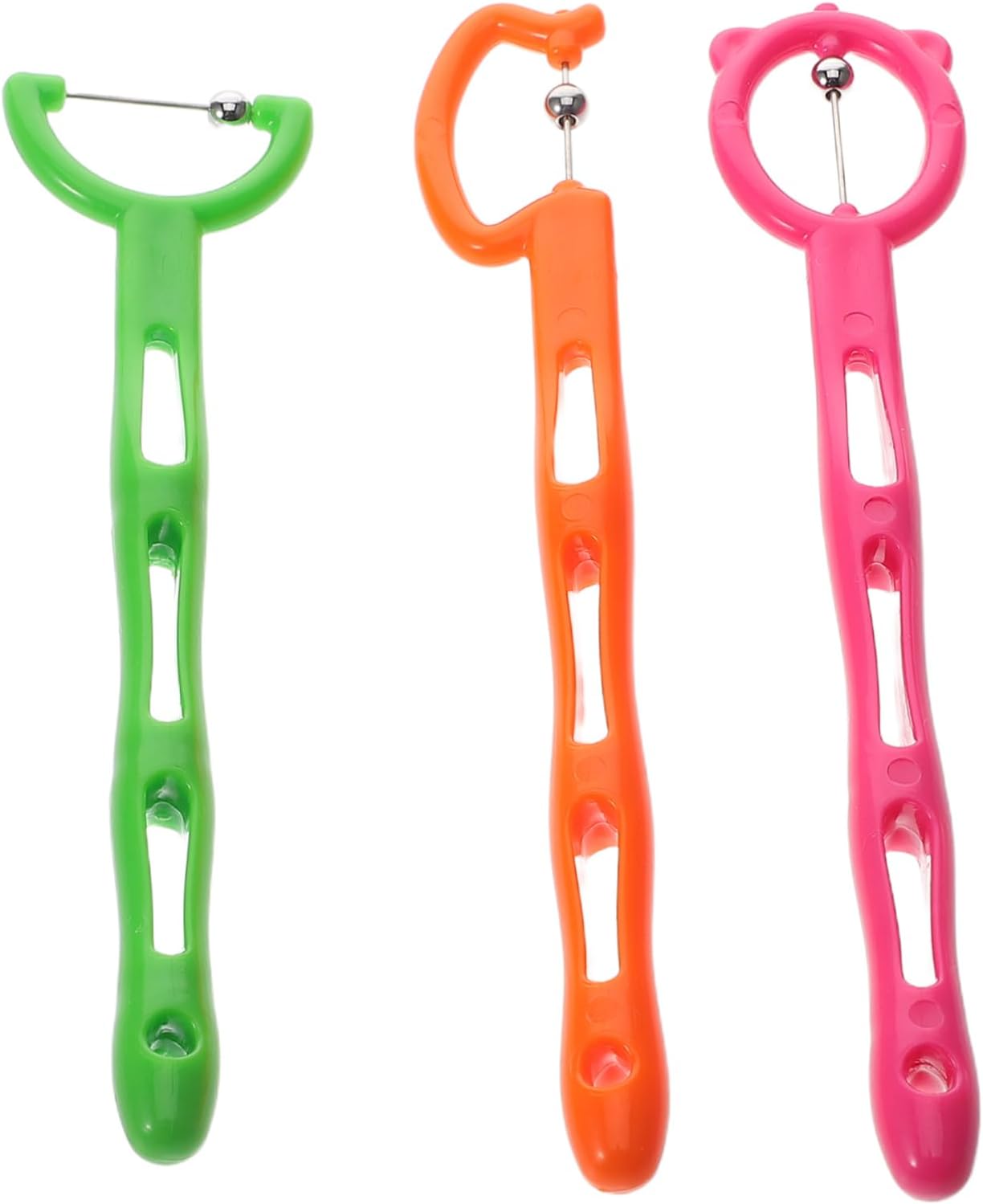 3pcs Boys and Girls Tongue Tip Trainer Speech Therapy Oral Muscle Exerciser for Pronunciation Development