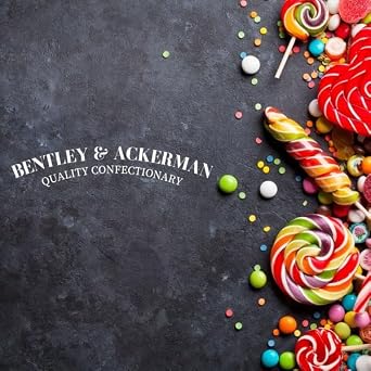Blue Raspberry Bonbons - (605g) Original Retro Tangy Blue Raspberry Bonbons in a Jar By Bentley & Ackerman's Sweet Shop - Vegetarian