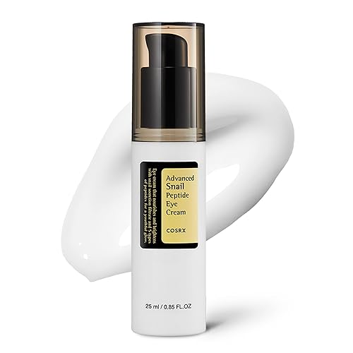 COSRX Snail Mucin Peptide Under Eye Cream, 0.84 fl oz, 73.7% Snail Mucin and Niacinamide, Eye Care, Eye Cream Anti Aging, Dark Circles, Korean Skin Care, Stocking Stuffers for Women - 0.85 Fl Oz (Pack of 1)