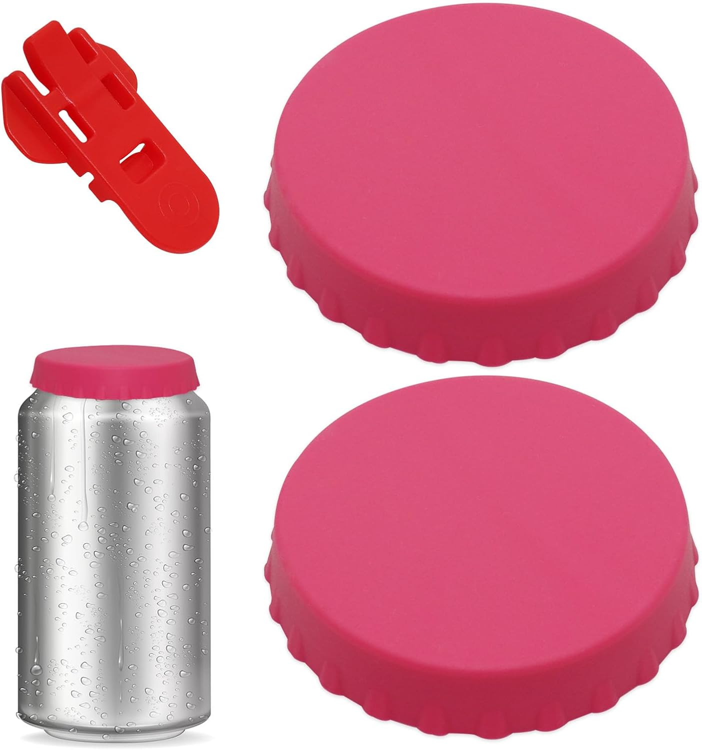 6 Dosenverschlüsse - Wiederverwendbare Deckel Für Getränkedosen