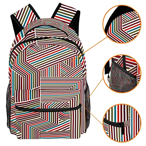Sac à dos panda en toile grand format au design multicolore 6 - 3