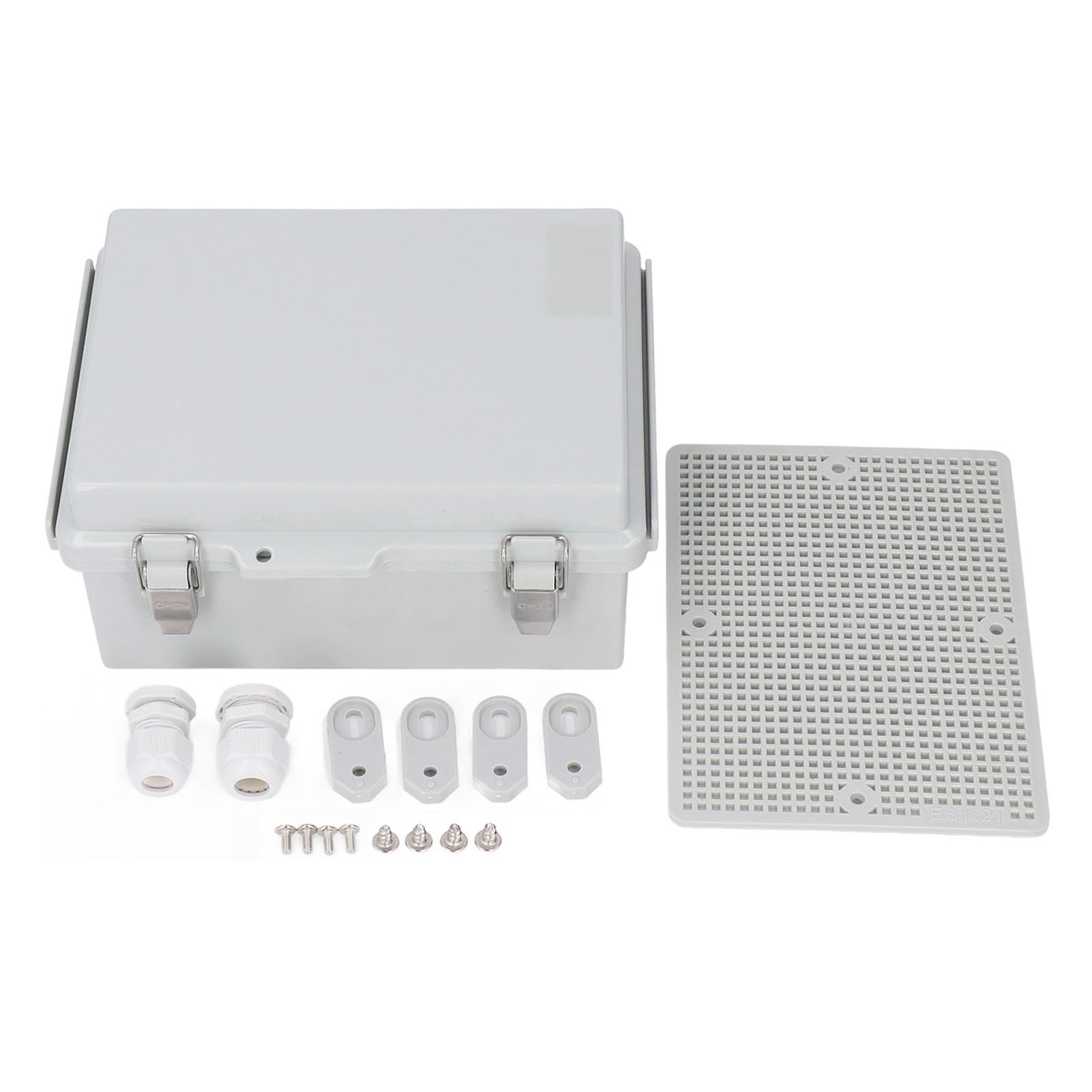Electrical Junction Box Outdoor Weatherproof Electrical Enclosure Mounting Plate for Electronics Wifi Pump Control IP67 Weatherproof ABS Project Enclosure - Image 2