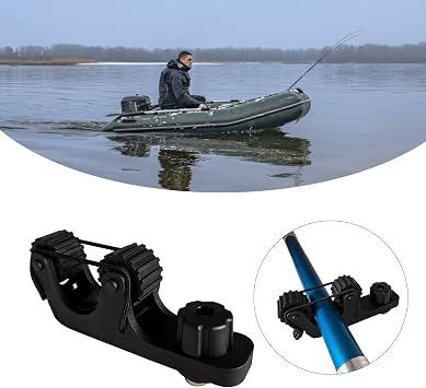 Compact Kayak Paddle Lock System Track Mount Fishing Accessories Without Marling Clamps Black Kayak Paddle Holder