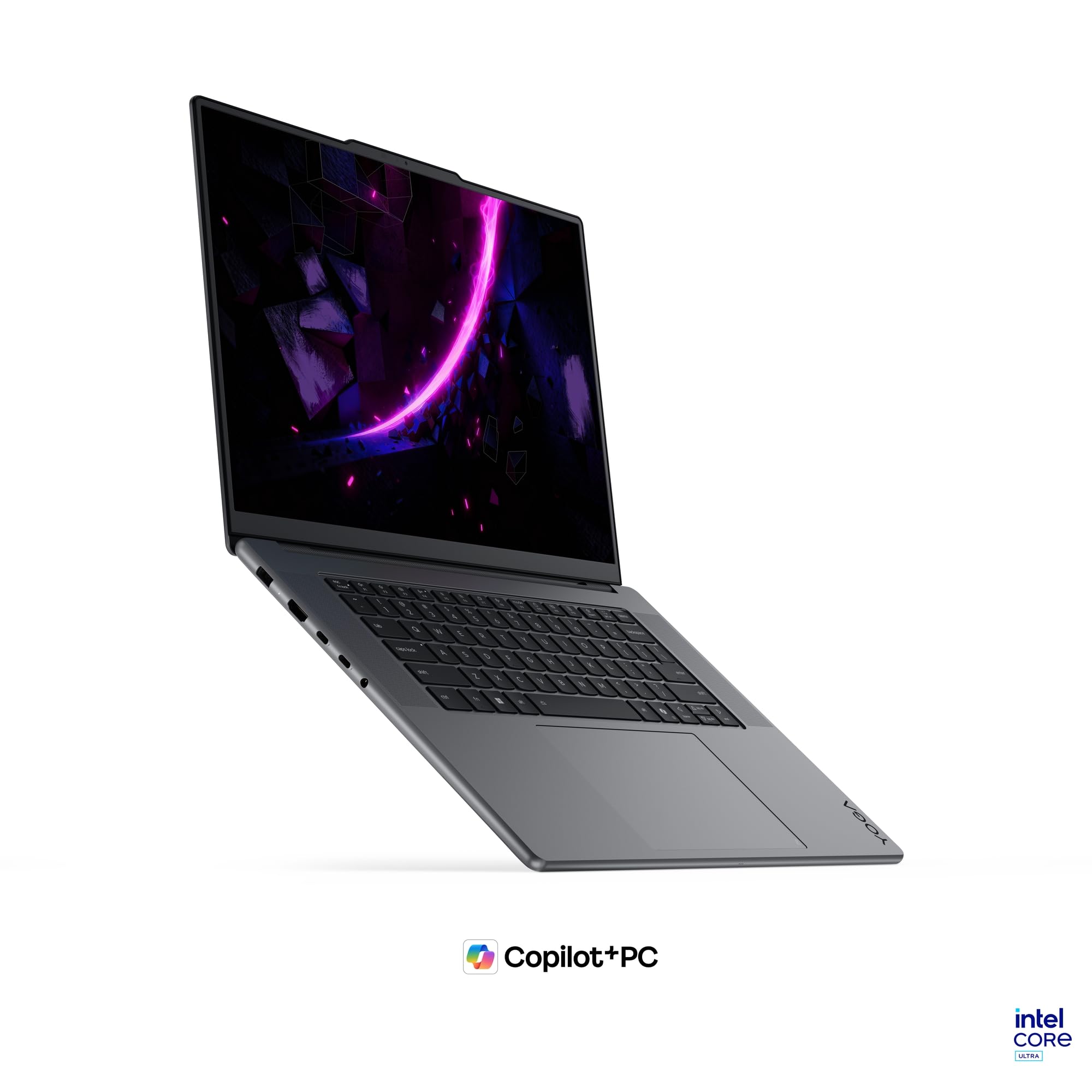 Lenovo Yoga Pro 9i Aura Edition Laptop | 16"3.2K OLED Touch Display | Intel Core Ultra 9 386H | 32GB RAM | 1TB SSD | NVIDIA GeForce RTX 5060 | Windows 11 | QWERTZ | Thunder Grau | 3 Jahre Premium Care