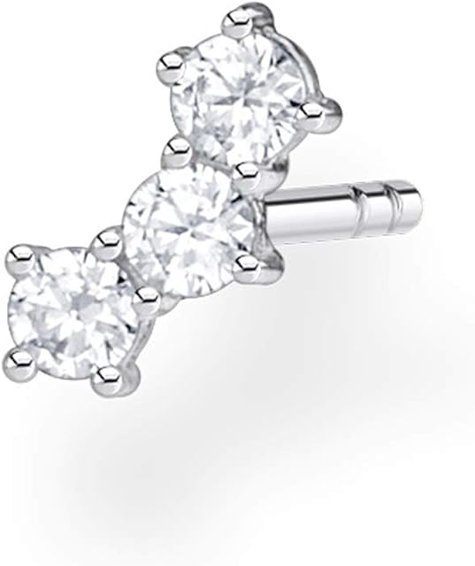 Thomas Sabo Women Single Stud Earring Stones 925 Sterling Silver