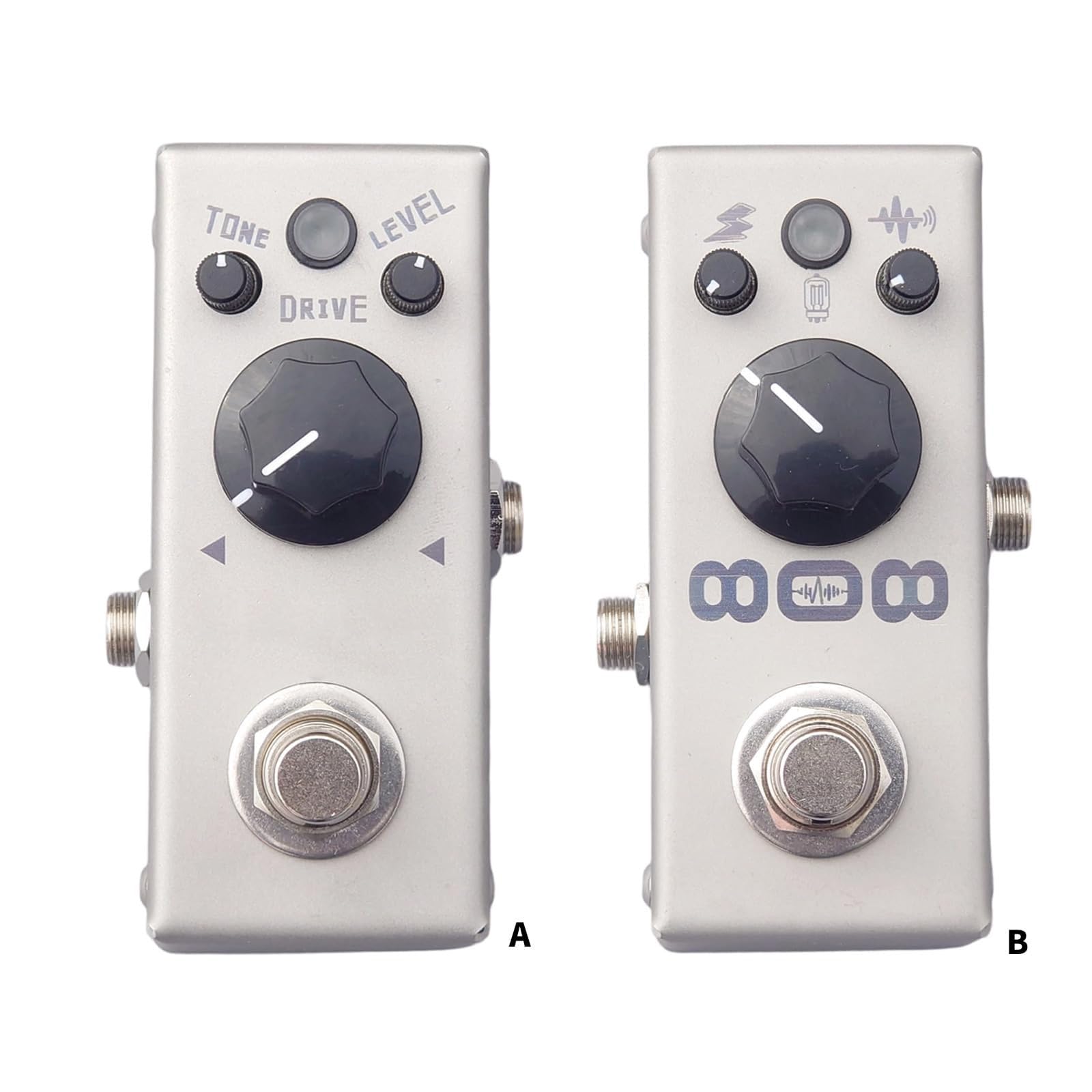 Pedale effetto overdrive per chitarra, mini pedale elettrico overdrive per distorsione e boost, True Bypass per Blues, Rock, Metal Performance