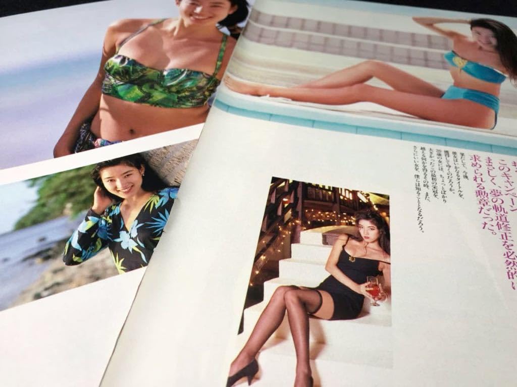 カネボウ水着キャンペーンガール 水着美女モデル 益子梨恵