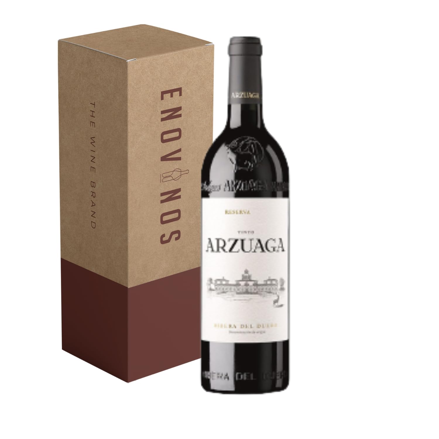 Vino Arzuaga Reserva - Botella Vino Tinto Ribera del Duero x 75 cl - Mejor Selección ENOVINOS